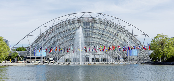 Auf dem schönen Messegelände in Leipzig wird die World of Fireplaces stattfinden. 