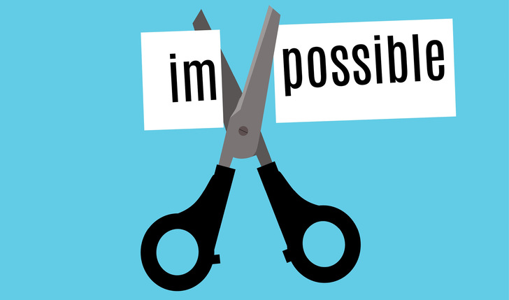 Wenn wir die berühmte Schere im Kopf lösen, wird vieles möglich. 