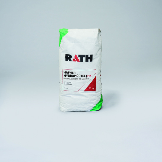 Die Erweiterung des Ofenbaumörtel-Programms,   der hydraulisch als auch keramisch abbindenden Hafner Hydromörtel „HK”.