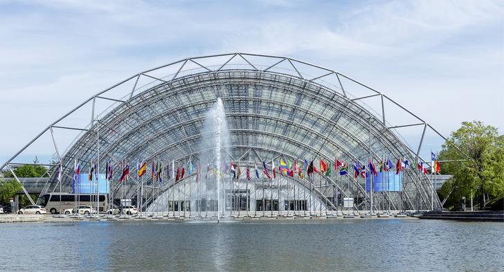 In der Messe Leipzig findet die World of Fireplaces statt.