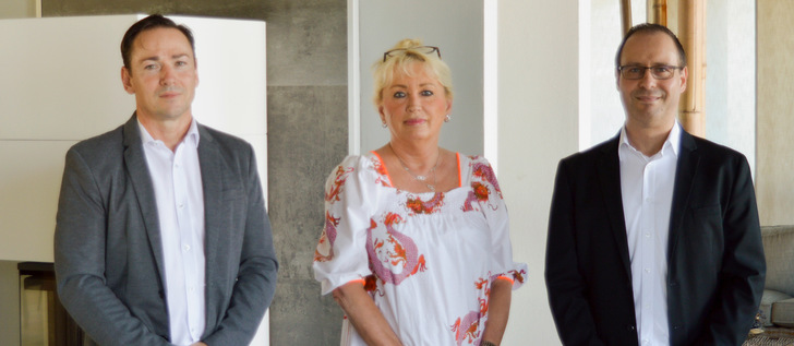 v.l.n.r.: Thomas Kropp, Britta von Tasch, Daniel Aranda.