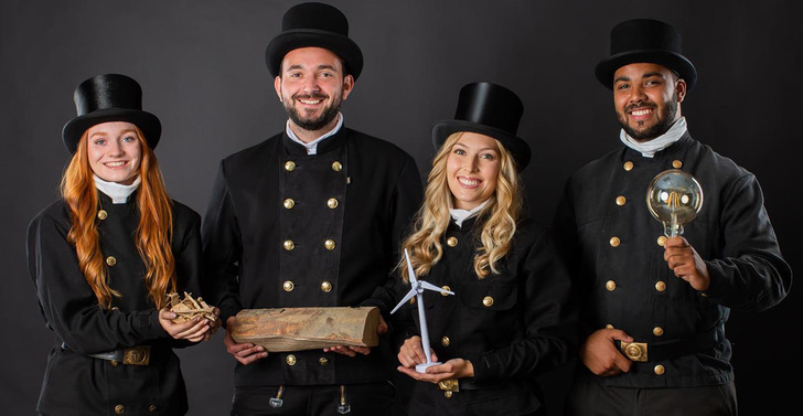 Sie bringen nicht nur Glück, sie sind auch glücklich mit ihrem Beruf.