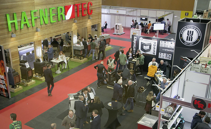 ﻿Nach vier Jahren fand 2023 endlich wieder die Kachelofenmesse KOK statt.