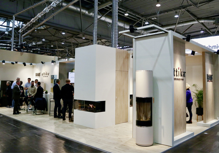 Messestand Attika