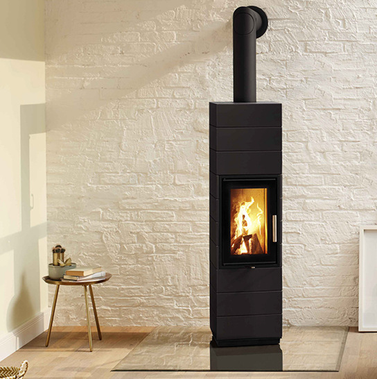 „Corna“ mit Gussspeicheraufsatz „plus“ - Mit Speicher in die Wärme-Verlängerung.