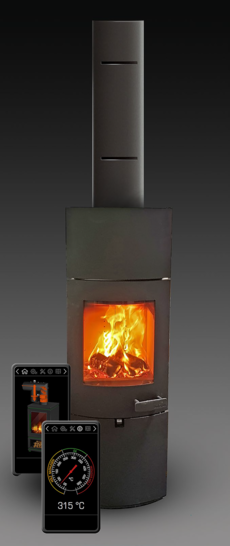 Die innovative Steuerungs-App erleichtert die Handhabung der Future Emission Control für Fachpersonal und Endverbraucher.