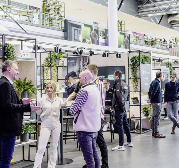 Netzwerken auf dem Kongress Zukunft Handwerk.