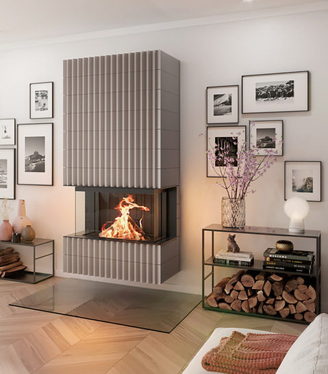 Zukunftssicher und klimaneutral heizen mit modernen Ofensystemen und Holz aus nachhaltiger Forstwirtschaft.