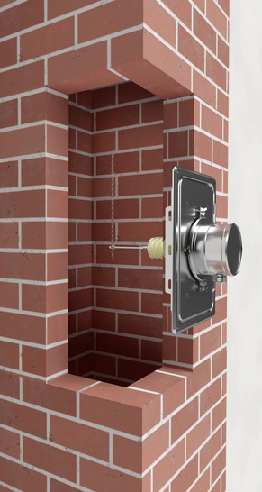 Die aktuelle Neuheit: Der Feinstaub-Partikelabscheider „Airjekt 1 ­Ceramic“ ist vom DIBt für den Einbau in gemauerte Schornsteine ohne Innenrohr zugelassen.