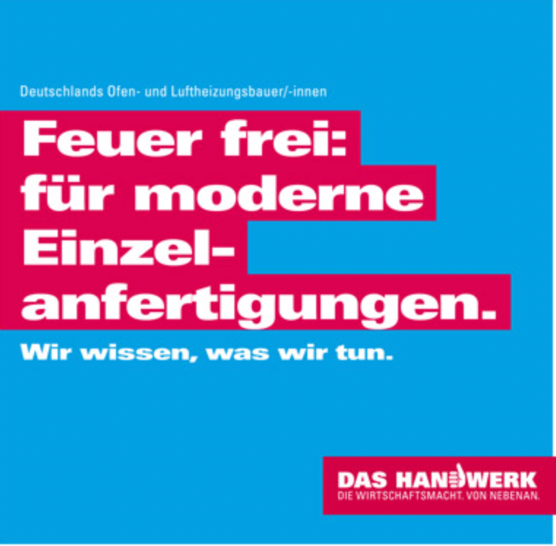  Eines der vielen bisher erschienenen Motive. Für jedes Gewerk einen anderen Spruch.