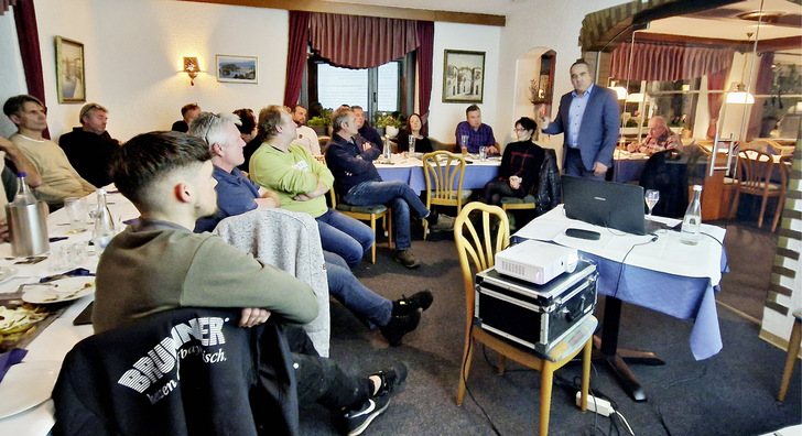  Der spannende Vortrag von Andre Mario fand große Beachtung.