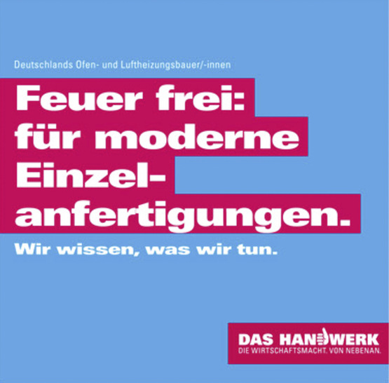 Eines der vielen bisher erschienenen Motive. Für jedes Gewerk einen anderen Spruch.
