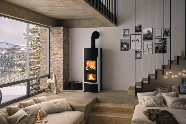  Wirkungsgrad von über 90 Prozent und Wärme im ganzen Haus.
