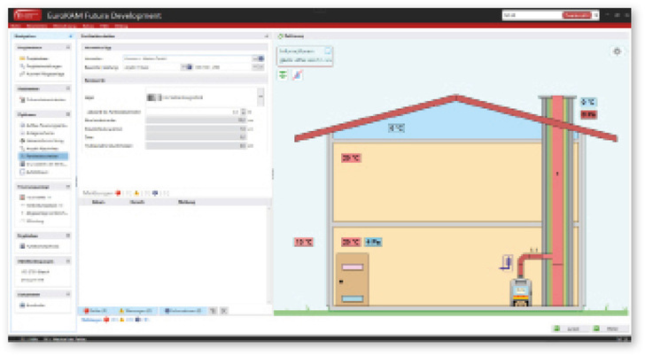 Im Ausdruck werden die Daten des Partikelabscheiders separat mit ausgewiesen. Somit ist ersichtlich, wo der Partikelascheider eingebaut werden soll oder wurde sowie die Information, um welche Bauart es sich handelt. 