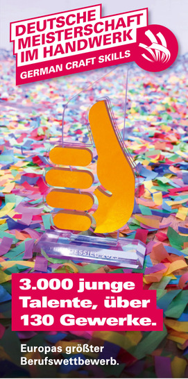 Weitere Informationen zum Wett­bewerb unter: www.zdh.de/dmh