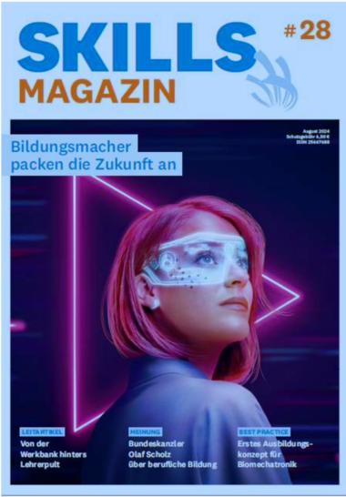 Die erste Ausgabe des SKILLS Magazin unter neuer Flagge erschien Ende August 2024.