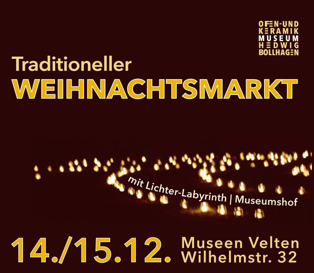Willkommen zum Weihnachtsmarkt. - © Museum Velten