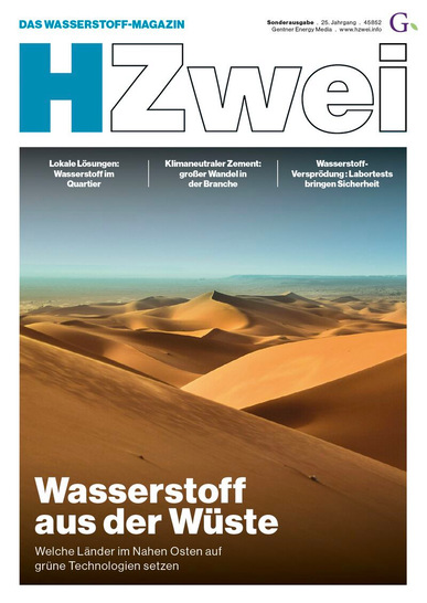 Die erste Ausgabe der HZwei – Das Magazin für Wasserstoff und Brennstoffzellen“unter dem Dach der Gentner Energy Media wird am 12. Juni 2025 erscheinen