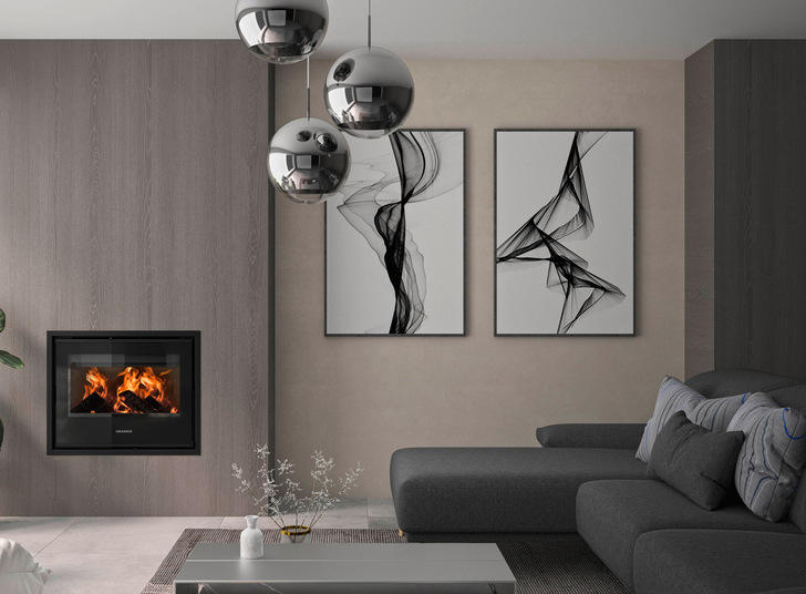 Oranier erweitert sein Sortiment um Heizkaminkassetten