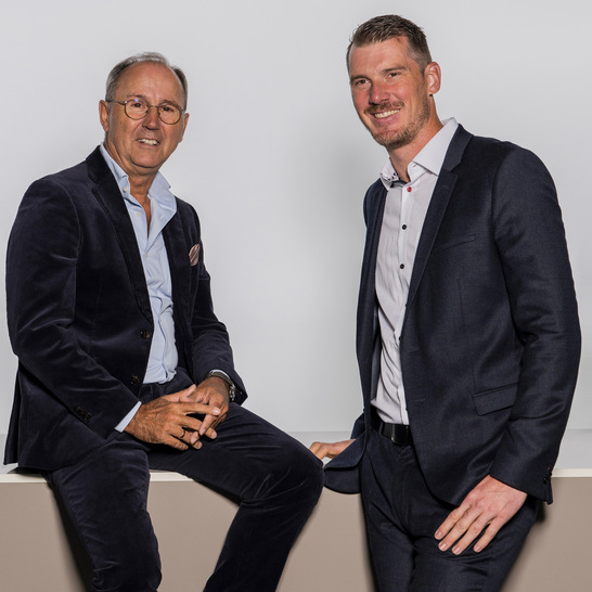 Michael Rambach und Christopher Boss. - © trendfairs Michael Rambach und Christopher Boss.