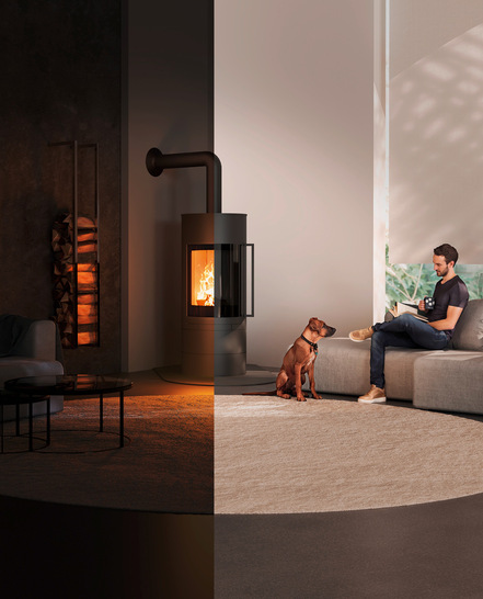 So bleibt ein Kamin auch ohne Feuer stets ein elegantes Design-Objekt, das man jederzeit gern anschaut.