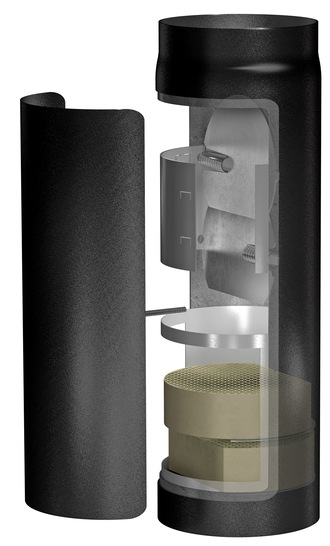 Zwei in eins: Schräder Abgastechnologie stellt den Future-Draft-Kat vor, die Kombination von automatischem Zugbegrenzer und Katalysatoreinheit.