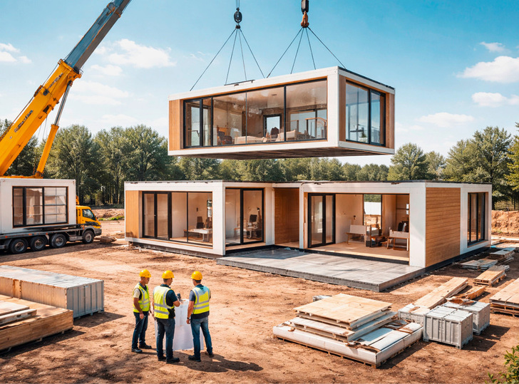 Die Modulbauweise wird in Zukunft eine größere Rolle spielen.