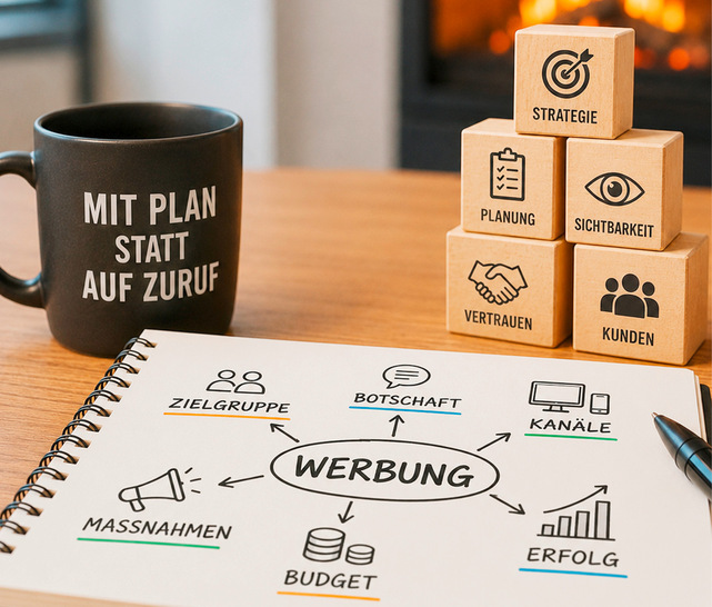 Erfolgreiche Werbung entsteht nicht aus einzelnen Notfallaktionen: Mit klarer Planung und kontinuierlicher Präsenz gewinnen Handwerks- und Fachhandelsbetriebe die passenden Kundenkontakte.