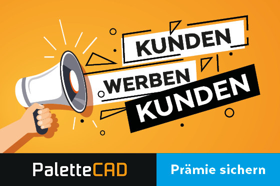 Palette CAD empfehlen lohnt sich!