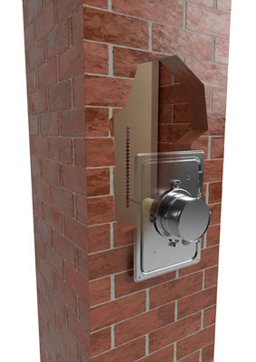 Der Feinstaubabscheider Airjekt® 1 Ceramic ist jetzt auch für kleinere Kamintüren der Standardgröße 140 x 200 mm verfügba r.