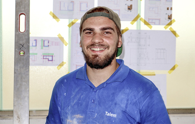 Daniel Haag ist absolut glücklich mit seiner Berufswahl.