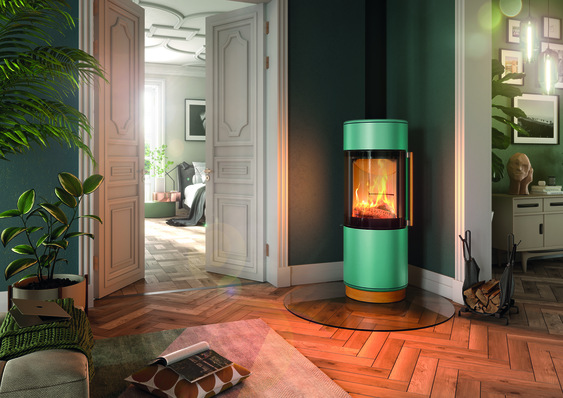 Ein Kaminofen der Premium-Marke Living Fire by Spartherm.