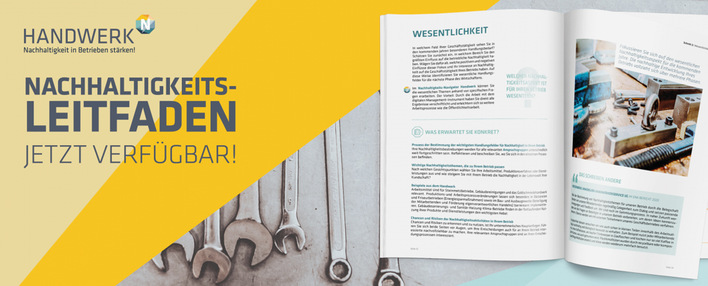 Das Projekt „Nachhaltigkeit in Handwerksbetrieben stärken!“ wird durch das Bundesministerium für Bildung und Forschung (BMBF) gefördert und von der Zentralstelle für die Weiterbildung im ­Handwerk (ZWH) durchgeführt.