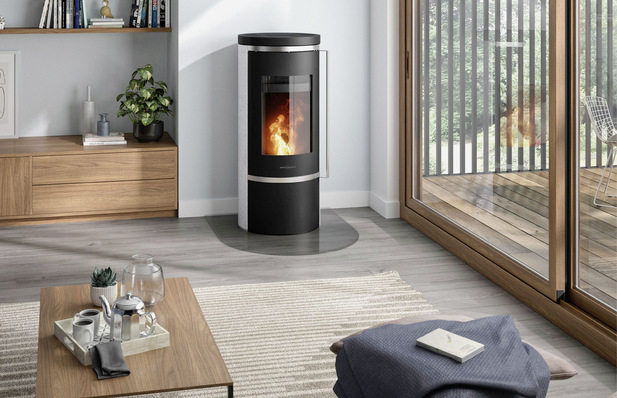 „ Carus 1.0 ” : Zylindrisch rund mit großer Sichtscheibe, Bedienkomfort per App.