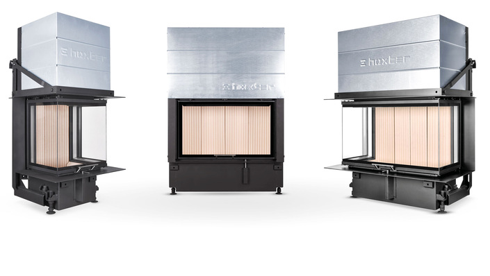 Neue Modelle der  „ S-Reihe ”  in Übersicht  „ UKA 35/45/35/50S ” ,  „ HAKA 80/50Sh ”  und  „ UKA 35/80/35/50S ” , alle mit einer Scheibenhöhe von 50 Zentimeter.
