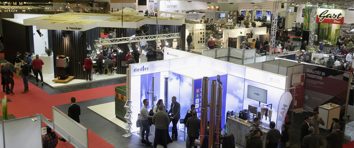 Besucher und Aussteller zeigten zufriedene Gesichter.