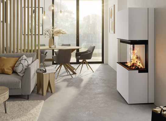 Insbesondere bei wenig Platz und geringem Wärmebedarf ist „Saphir“ ideal geeignet.