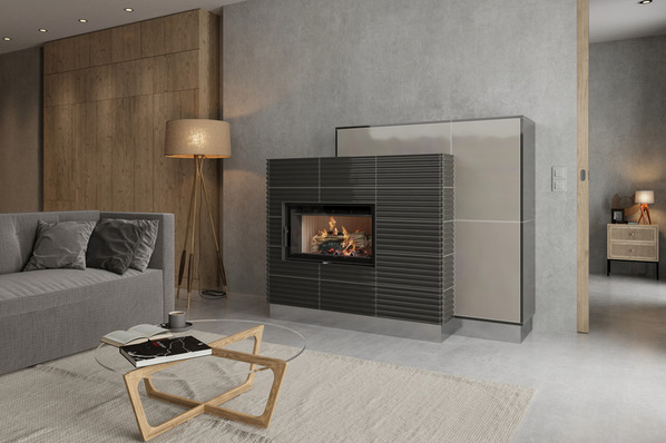 Moderne Kachelöfen nutzen den regenerativen und CO 2 -neutralen Brennstoff Holz hocheffizient und umweltfreundlich. 