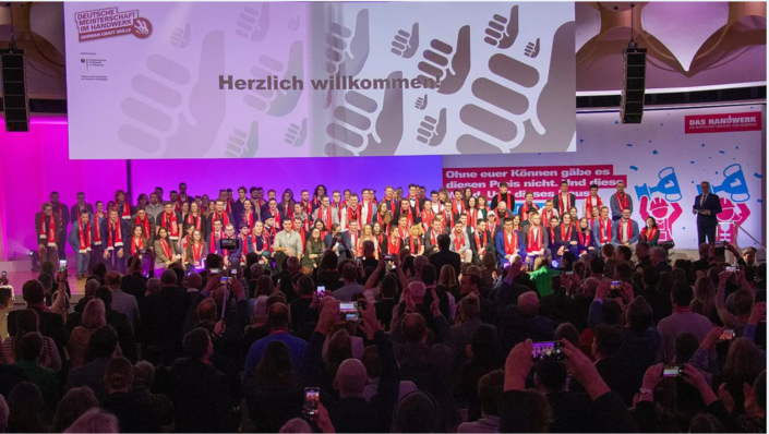 Die glücklichen Gewinner.