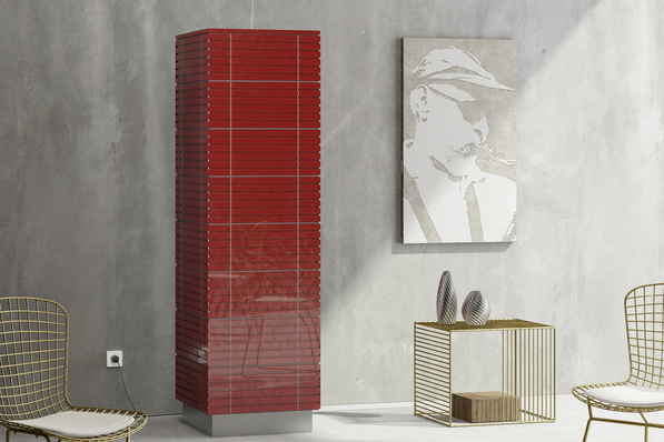  So schöm kann sich ein Elektroofen präsentieren. Hier das Modell   „e-Konzept K 40 proline“ in rot von Gutbrod