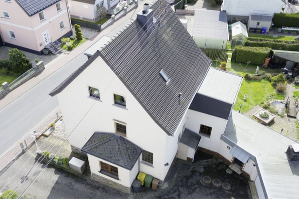  Beschauliche Wohngegend im Kannenbäcker Land. Das Einfamilienhaus von Gerd Schaub wurde 1951 erstellt.