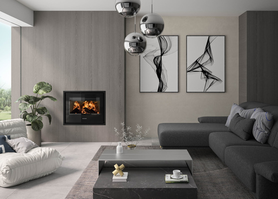 Oranier erweitert Sortiment um Heizkaminkassetten.