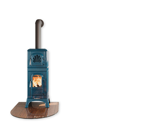 Tiefes Petrolblau als Blickfang: Kräftige Farbe und feinste Details, die nur mit Guss möglich sind.