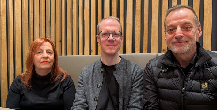 Jutta Lorenz, Robert Reisch und Jens Fischer freuen sich über die Fusion beider Titel.