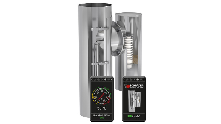 Der Schräder PTInside wird durch die neue WLAN-Steuerung besonders effizient und nutzerfreundlich.