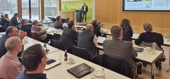 Gut besuchter Workshop in Leipzig. Hier referiert Dr. Gunter Hagen von der Universität Bayreuth.