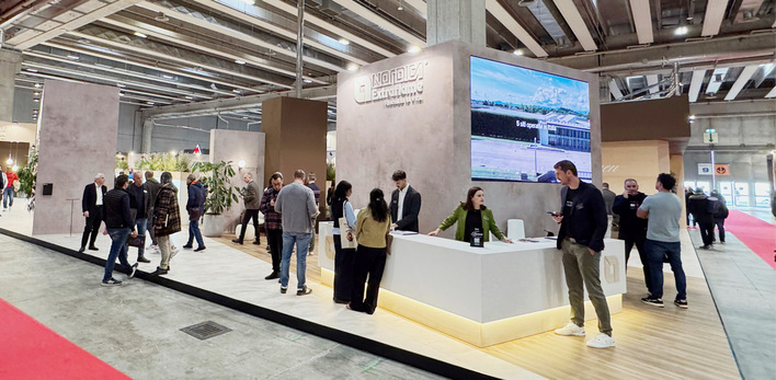 Hier war immer viel los: Messestand von La Nordica Extraflame.