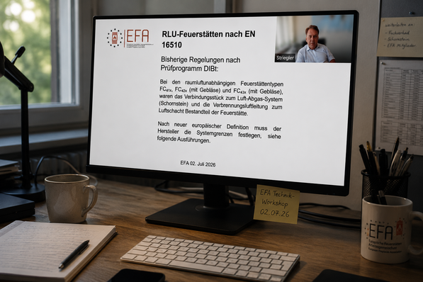 Technischer Workshop der EFA zu zahlreichen Themen als Orientierungshilfe.