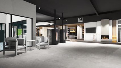 Der Showroom in Düren wurde von Grund auf neu gestaltet.